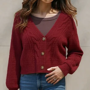 New Fashion Loose Cardigan Sweater Women Autumn Winter Casual Single Breasted Sweaters Coat Elegant Office Lady Knitted Outwear
